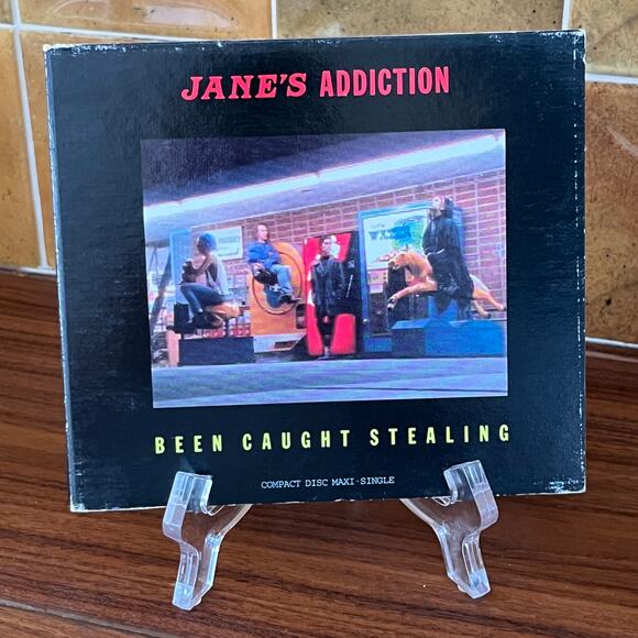 Jane's Addiction Been Caught Stealing/Had a Dad Maxi Single CD 1990 Warner Bros. - Picture 2 of 7
